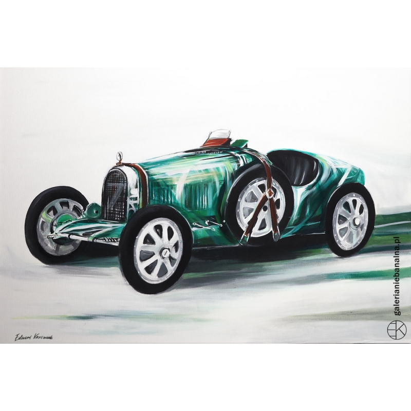 Obraz Legendy motoryzacji Bugatti Type 35