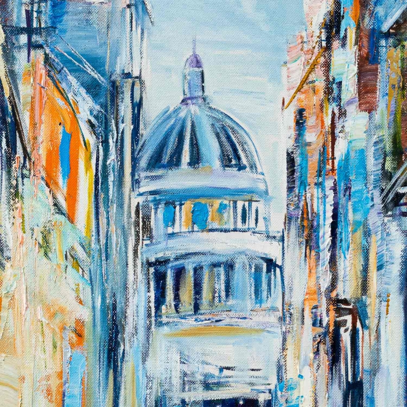 Hawana - obraz olejny Edwarda Karczmarskiego - detal