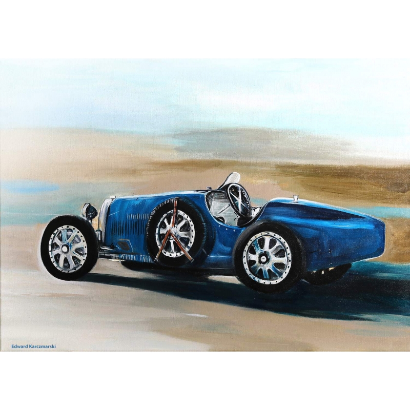 Bugatti II - obraz  z kolekcji Legendy motoryzacji
