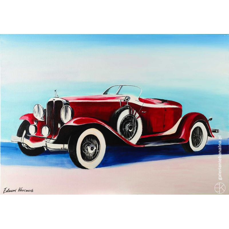 Obraz olejny Legendy motoryzacji Auburn V12 1932