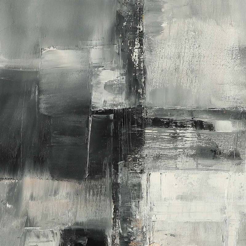 Obraz olejny Abstrakcja Światło północy XXXIdeta II