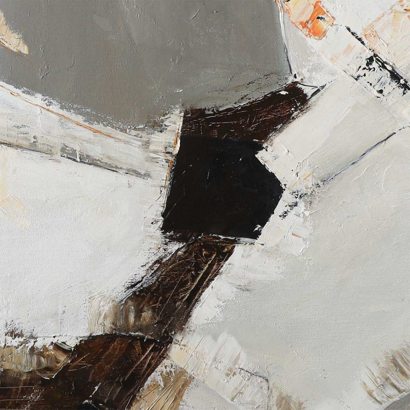 Obraz olejny Abstrakcja Światło północy XXXII deta II