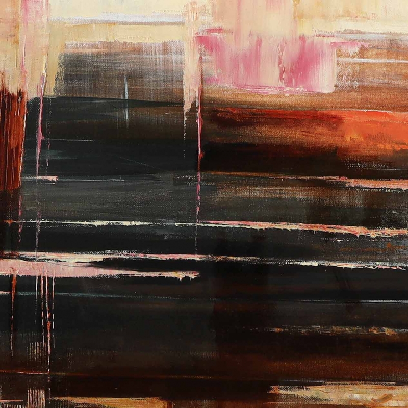 Obraz olejny Abstrakcja Światło północy XXXIII detal