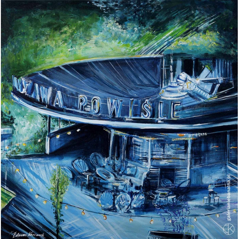 Warszawa Powiśle - Obraz do salonu