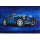 Bugatti obraz Legendy motoryzacji Edward Karczmarski