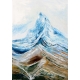 Obraz olejny - Matterhorn w dużym formacie