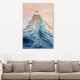 Obraz olejny - Matterhorn w dużym formacie wizualizacja