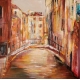 Obraz olejny Wenecja 60x60 cm Edward Karczmarski